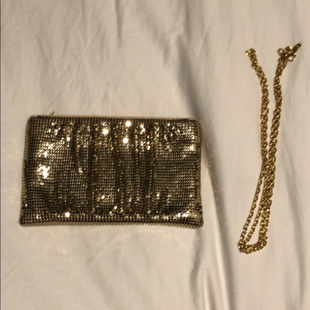 BCBG Gold Clutch